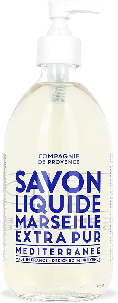 Compagnie de Provence Savon de Marseille Extra Pure Liquid Soap - Mediterranean Sea - 16.7 Fl Oz ... | Amazon (US)