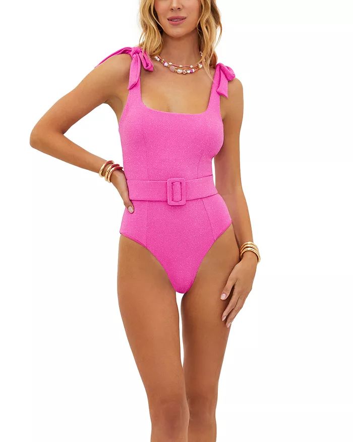 Sydney Belted One Piece Swimsuit | Bloomingdale's (US)