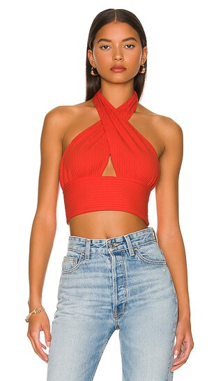 X REVOLVE Mimi Tank in Red | Revolve Clothing (Global)