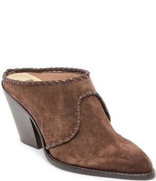 Dolce Vita Jolyn Suede Western Mules | Dillard's | Dillard's