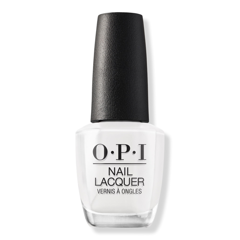 OPI Nail Lacquer Nail Polish, Blacks/Whites/Grays - crisp white | Ulta