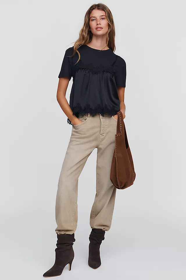 Layered Twofer Tank Tee | Anthropologie (US)