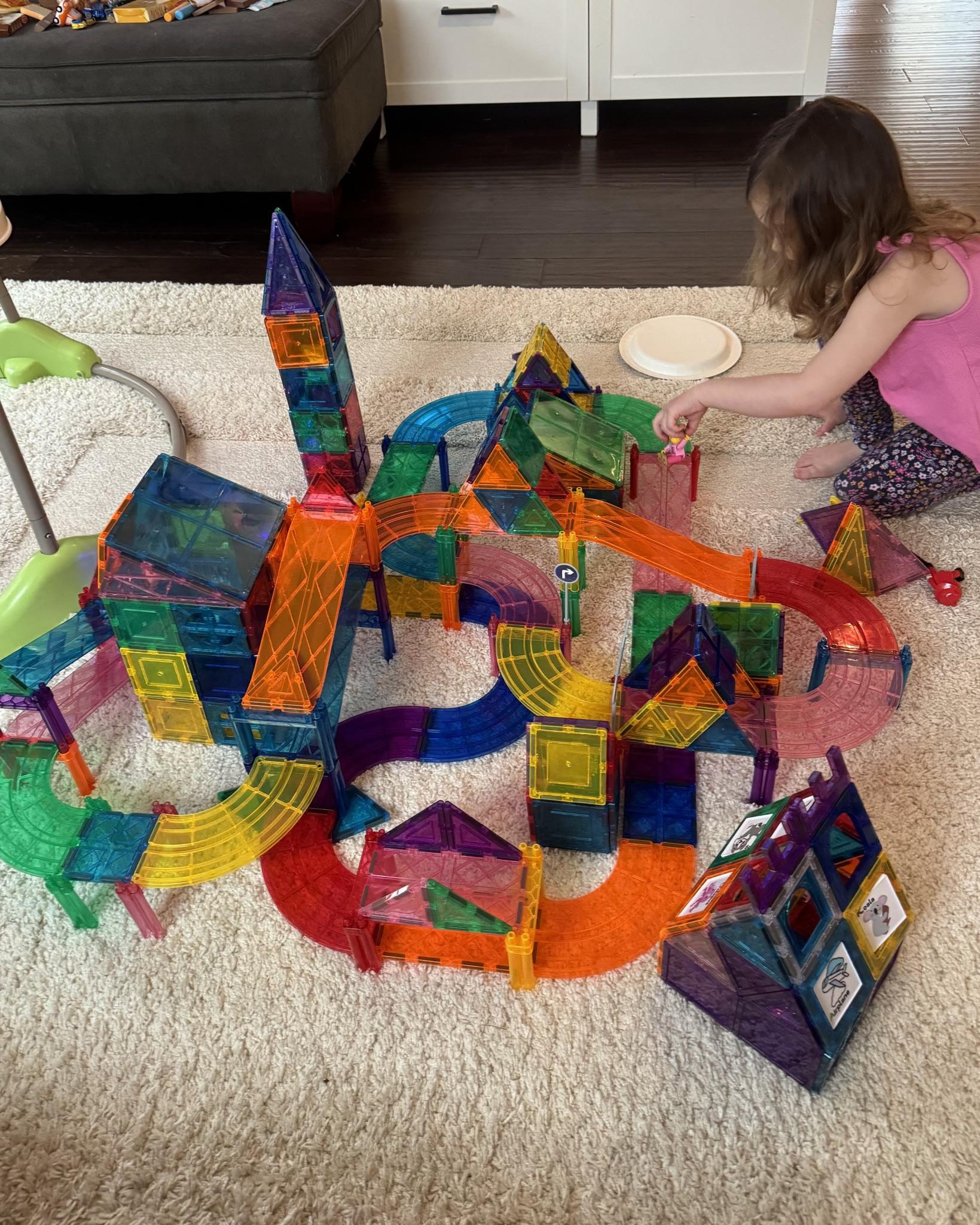 Picasso Tiles are a favorite in our home! It’s amazing to see the creativity and imagination that these tiles inspire. My daughter spent the entire morning building this incredible structure, and she’s so proud of it. This toy never gets old and keeps her entertained for hours!

#LTKBacktoSchool #LTKKids #LTKHome
