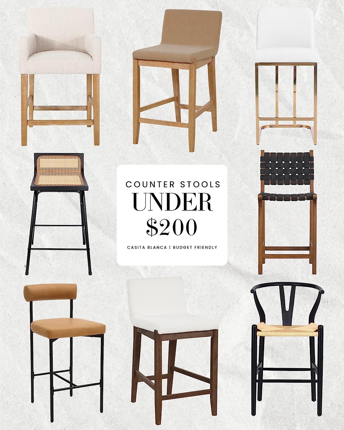 Counter stools under $200 | Amazon (US)