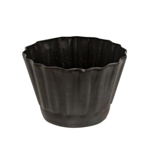 Fluted Tin Candle Holder Cwi Gifts G322453 | Walmart (US)
