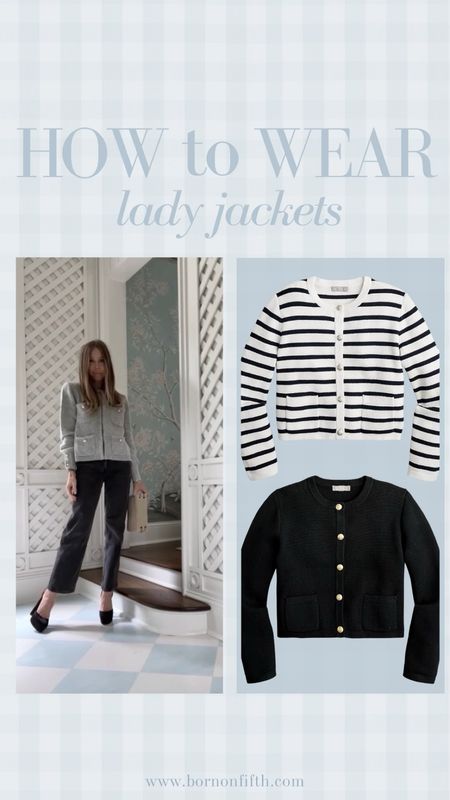 How to wear the new J. Crew sweater lady jackets! Easy work outfits. Daytime meeting looks  

#LTKworkwear #LTKstyletip #LTKFind