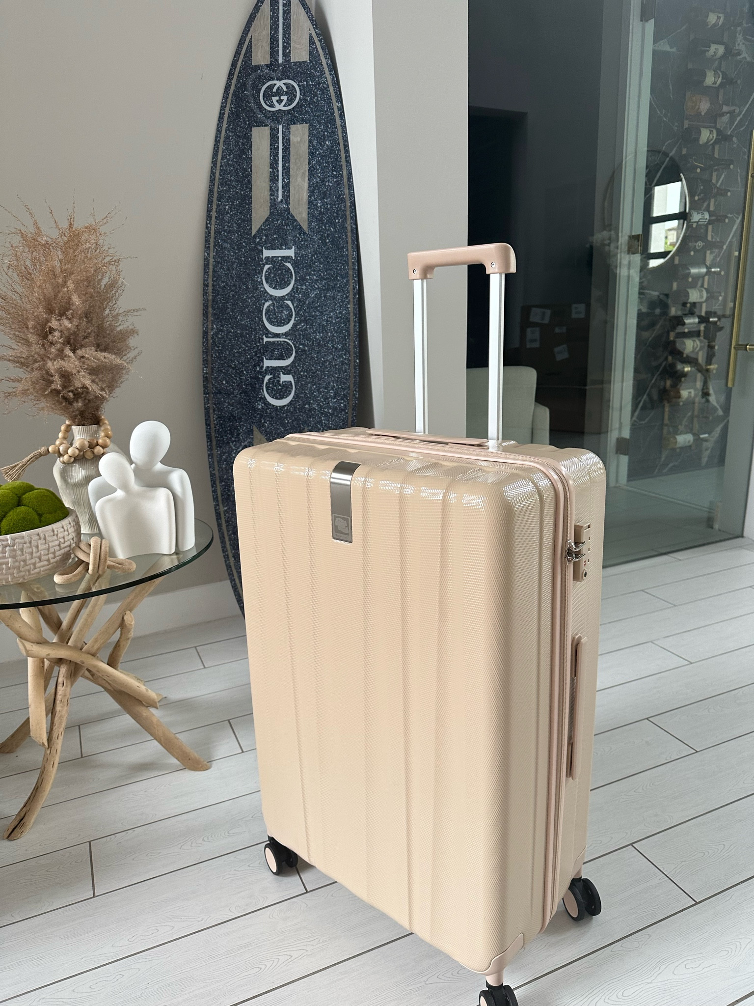 Nude Suitcase 

#LTKtravel #LTKeurope #LTKFind