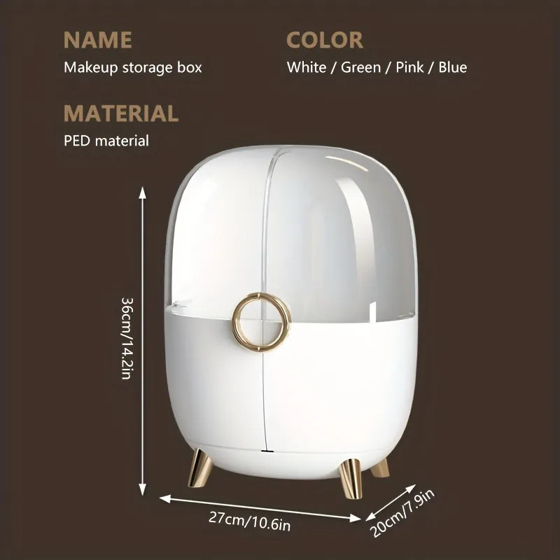 Makeup Organizer Large Dustproof Skincare Products Display Box Make Up Cosmetic Skin Care Organiz... | Temu Affiliate Program