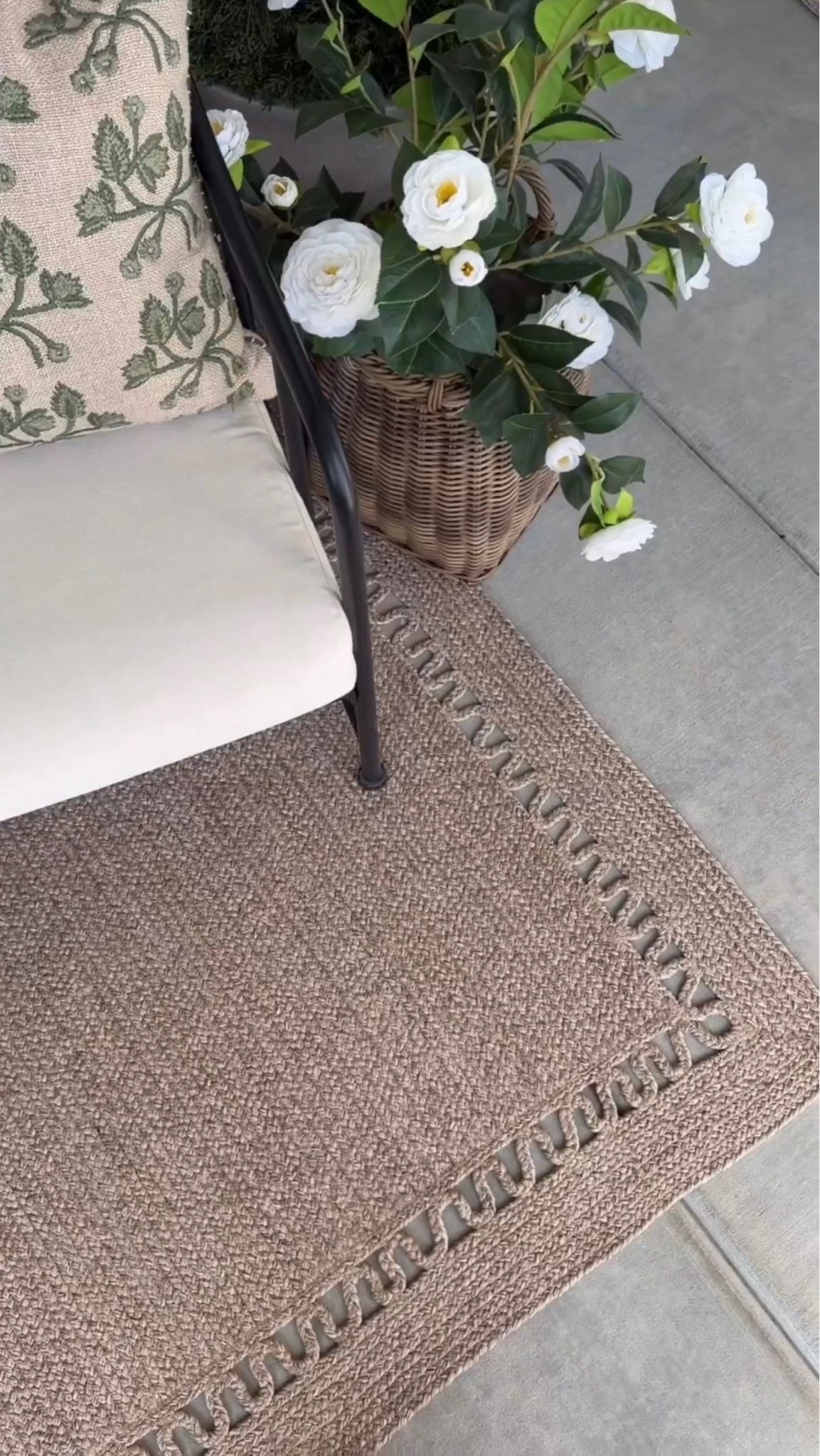 This outdoor rug from Target is affordable, neutral, and a beautiful texture. A top seller this week!

#LTKHome #LTKSeasonal