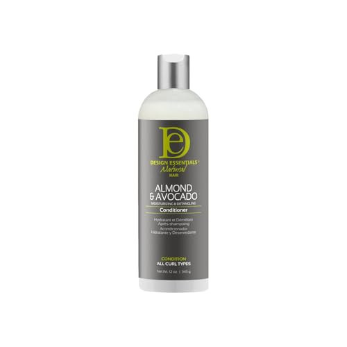 Design Essentials Natural Almond & Avocado Moisturizing & Detangling Conditioner, 12 Ounce | Amazon (US)