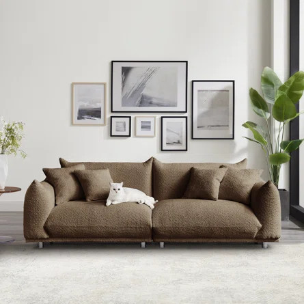 Wrought Studio Arnya 88.9" MINIMORE Modern Style Sofa | Wayfair | Wayfair North America