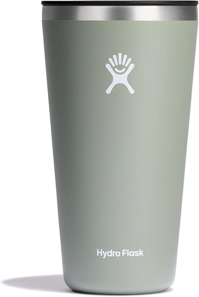 Hydro Flask All Around Stainless Steel Tumbler with Lid and Double-Wall Vacuum Insulation | Amazon (US)