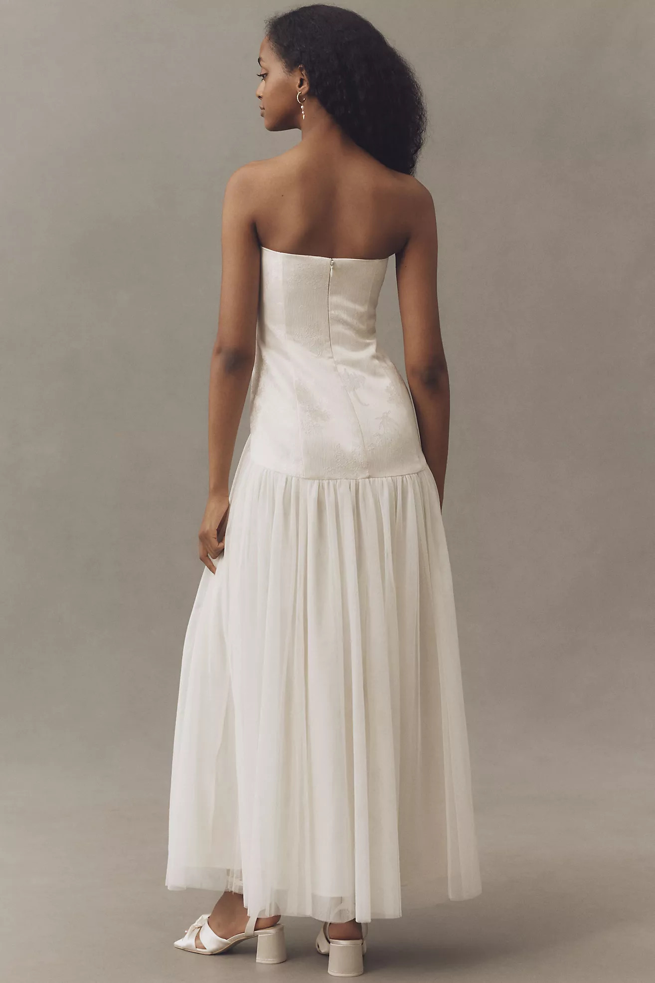 Hutch Twofer Tulle Drop-Waist Dress | Anthropologie (US)