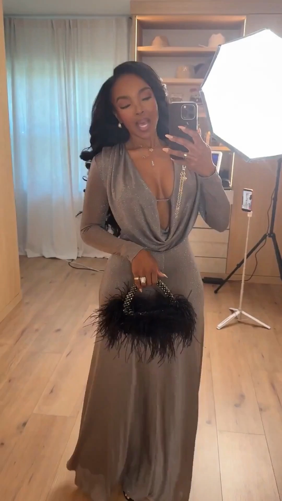 Scroll to shop ✨  An elegant, draped maxi dress with a subtle shimmer that catches the light beautifully.



#LTKvlog #LTKSpringSale #LTKootd

#LTKgrwm #LTKootd #LTKdayinmylife