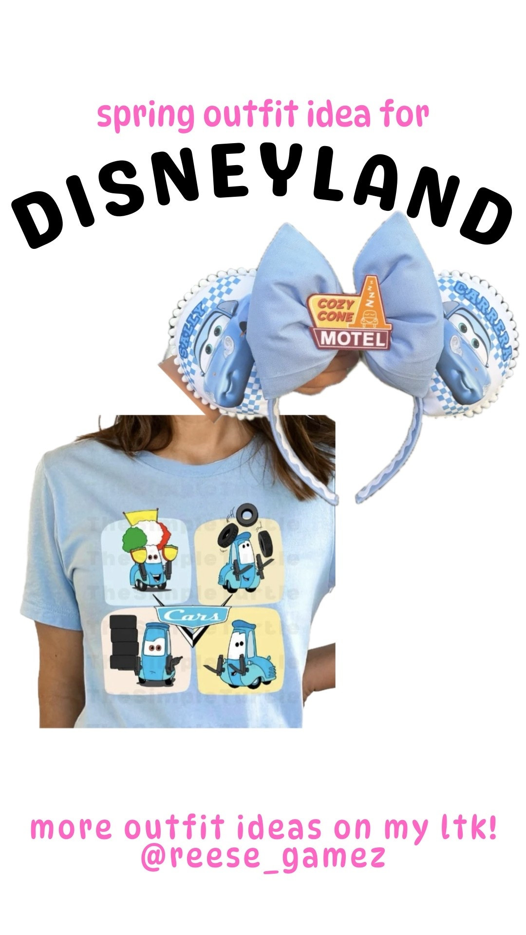 disney outfit, disneyland outfit, disney outfits, disneyland outfits, lightning mcqueen outfit, cars outfit, mickey ears, minnie ears

#LTKSeasonal #LTKootd #LTKTravel