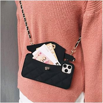 UnnFiko Wallet Case Compatible with iPhone 12 Pro, Cute Light Luxury Bag Design, Purse Flip Card ... | Amazon (US)