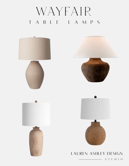 Wayfair table lamps 

#LTKsalealert #LTKhome