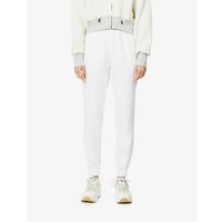 Tapered high-rise organic cotton jogging bottoms | Selfridges