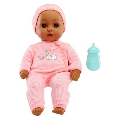 BABY Born My First Baby Doll Harper - Dark Brown Eyes: Soft Body, Includes Bottle, No Hair | Target
