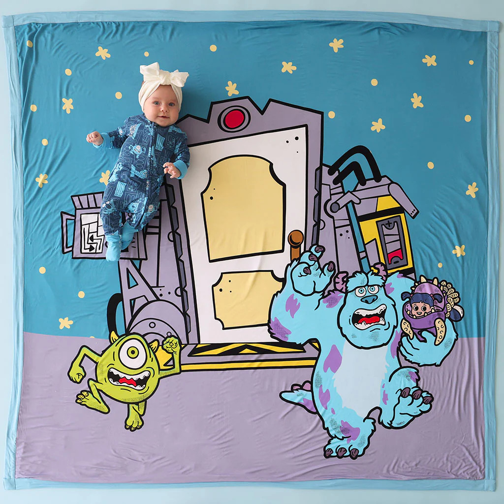 Disney Monsters, Inc. & Portal Luxe Patoo® Blanket | Posh Peanut
