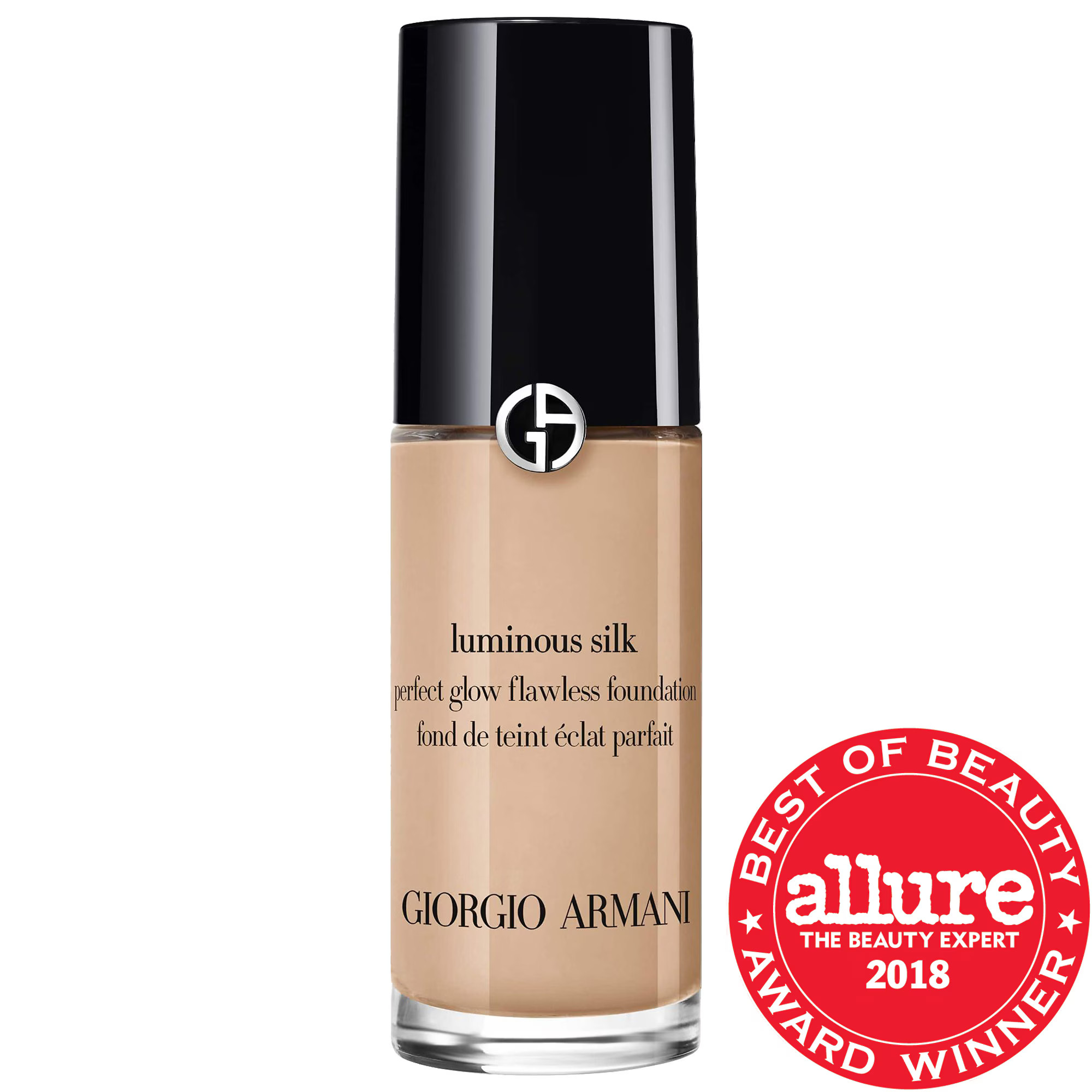 Armani Beauty Mini Luminous Silk Perfect Glow Flawless Oil-Free Foundation 4.5 0.6 oz/ 18 mL | Sephora (US)