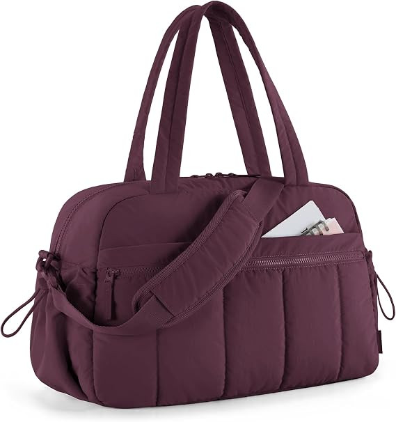 BAGSMART Duffle Bag for Travel, Gym Bag for Women, Weekender Carry on | Amazon (US)