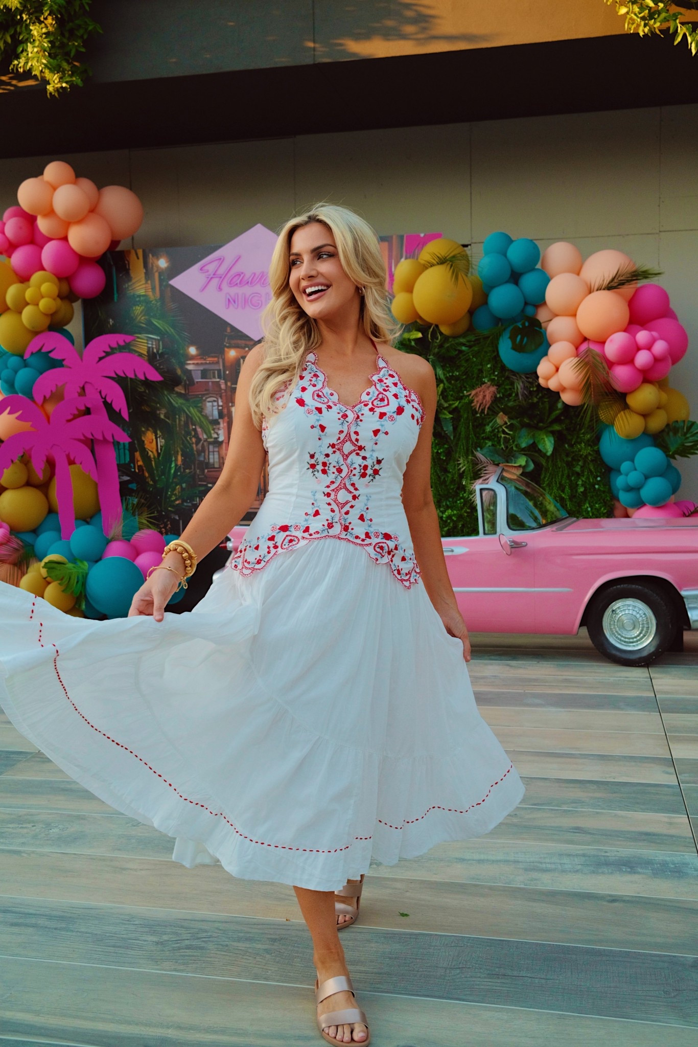 Havana night! A lightweight breezy midi dress that was both eye catching and comfortable to wear 

#LTKStyleTip