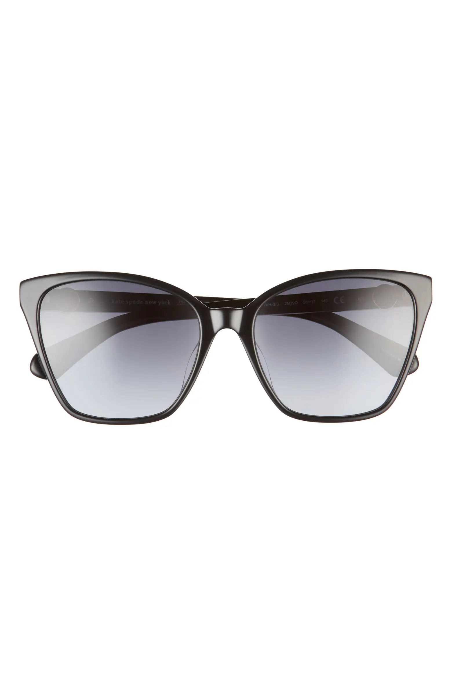 amiyah 56mm gradient polarized cat eye sunglasses | Nordstrom