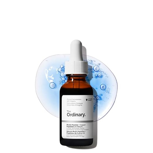 The Ordinary Multi-Peptide + Copper Peptides 1%, Anti-Aging Serum for Fine Lines and Skin Elastic... | Amazon (US)