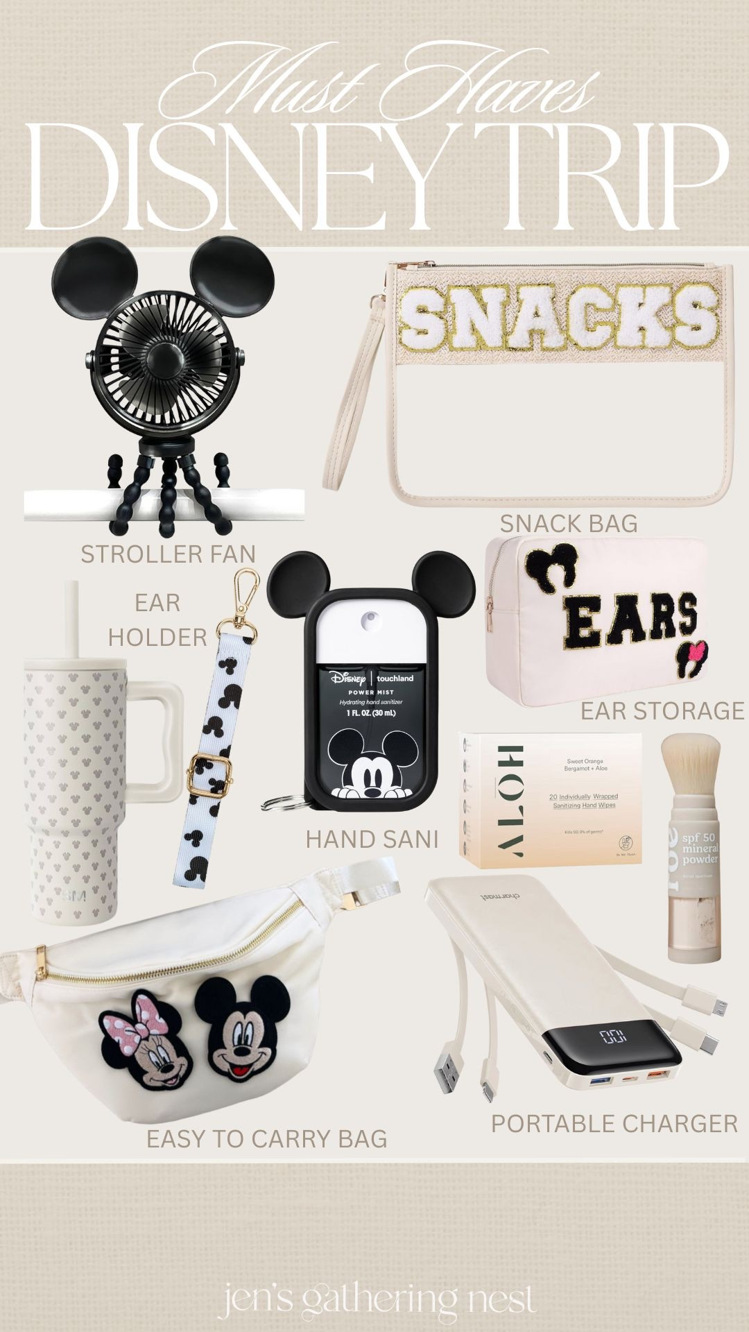 Disney MUST HAVES that I can’t live without when heading to Disney 👏🏽 these items make the day so much easier!

#disney #travelessentials #disneyessentials #snackpouch #kidsmusthaves #amazonfinds #disneyfinds

#LTKFindsUnder50 #LTKSeasonal
