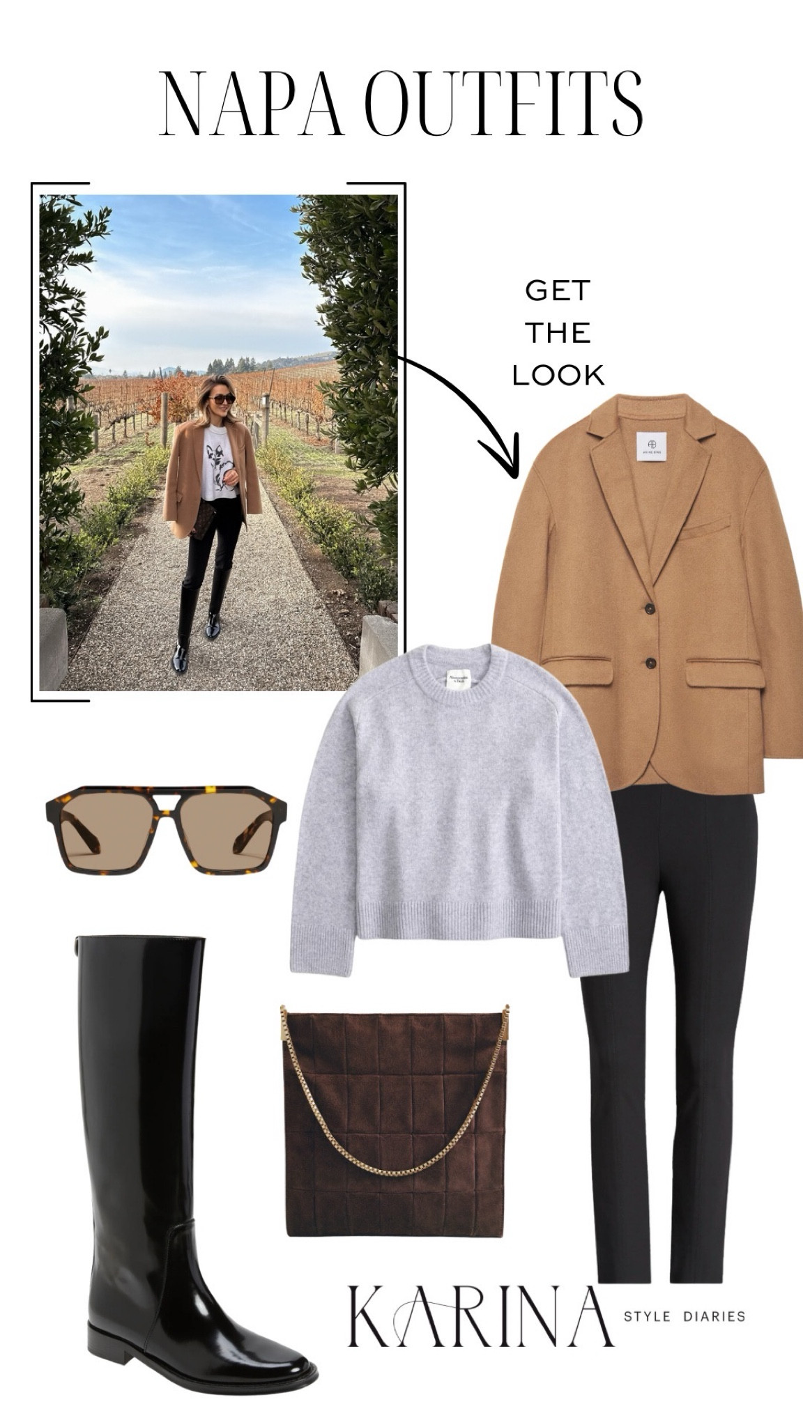 Looking for a cozy yet chic winter outfit? I recently wore this look during my trip to wine country and love that you can swap out just one of these pieces to get an entirely different end result. Swap the gray sweater (linking similars) for something with a pop of color or opt for ankle booties rather than something tall. You can also mix and match this outfit with various layers, like going with a puffer coat or wool coat if the temps are colder! 

#LTKStyleTip #LTKSeasonal #LTKShoeCrush