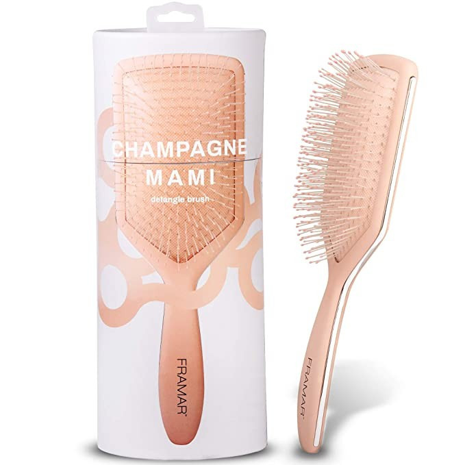Framar Detangler Brush, Paddle Brush – Elegant Detangling Brush, No more Tangles Hair Brush –... | Amazon (US)