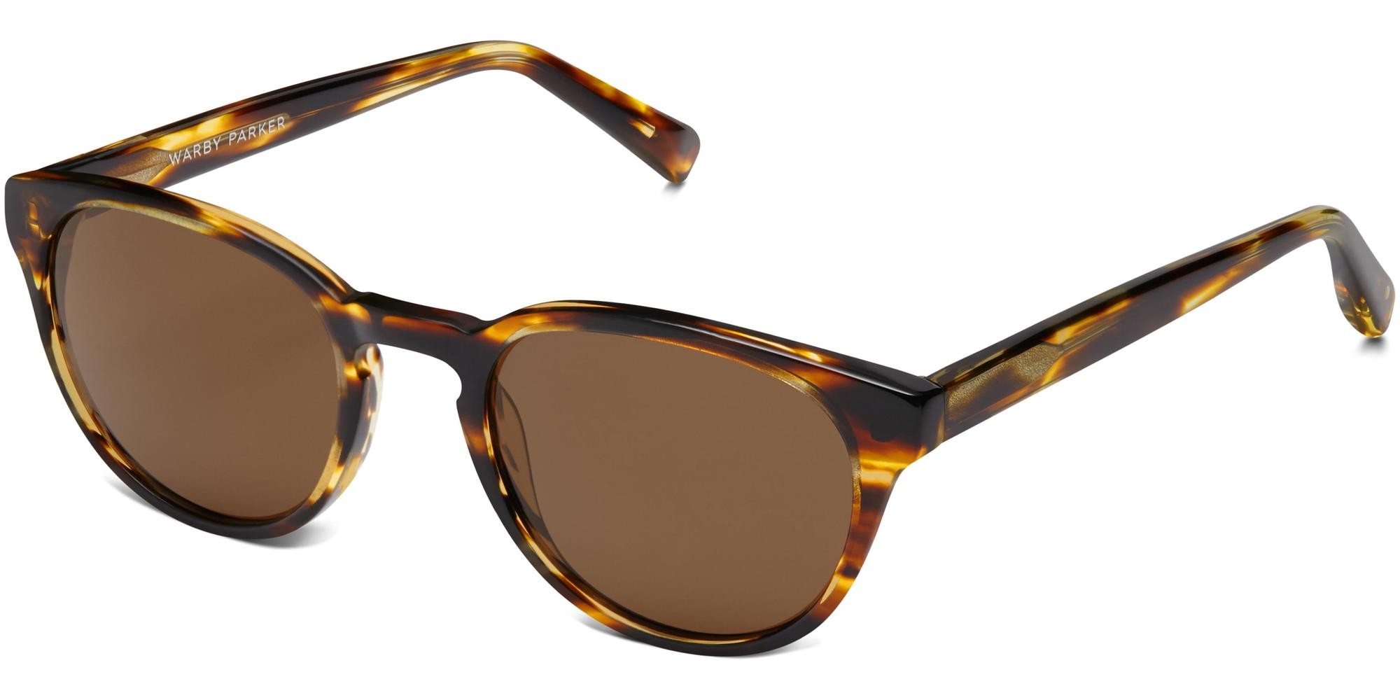 Percey Sunglasses in Striped Sassafras with Classic Brown lenses for Women | Warby Parker