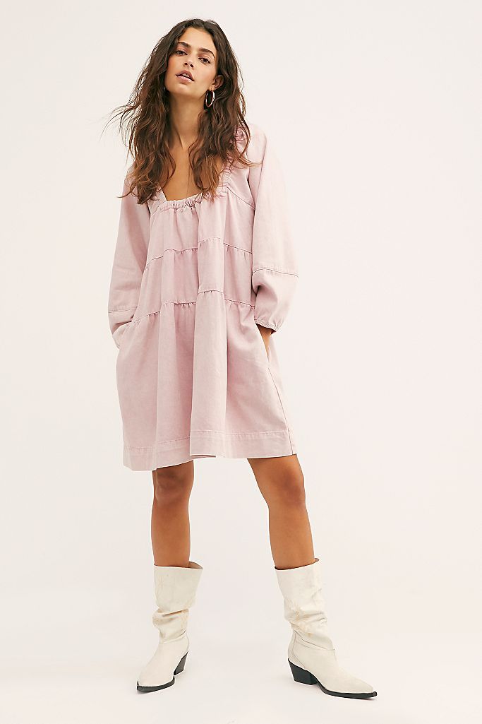 Lou Jean Babydoll Dress | Free People (Global - UK&FR Excluded)