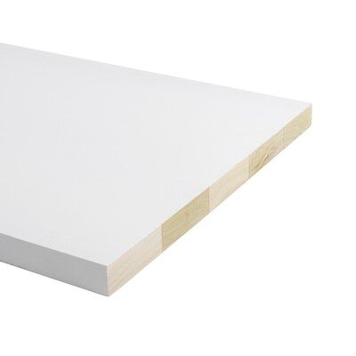 ReliaBilt  1-in x 6-in x 8-ft Square Edge Primed Spruce Pine Fir Board | Lowe's