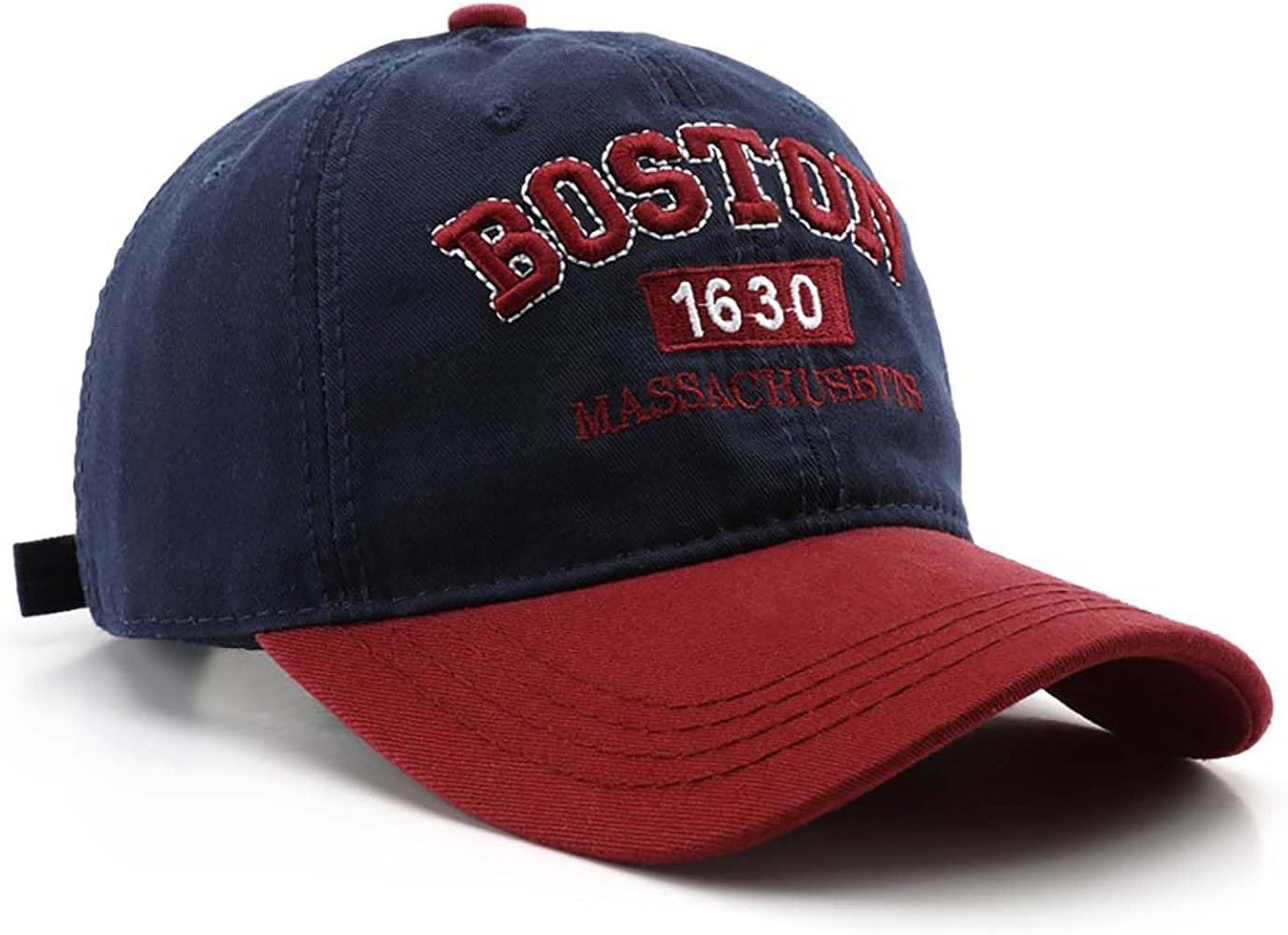 Boston Cap Unisex Baseball Cap Sun Hat Adjustable Trucker Cap | Amazon (US)