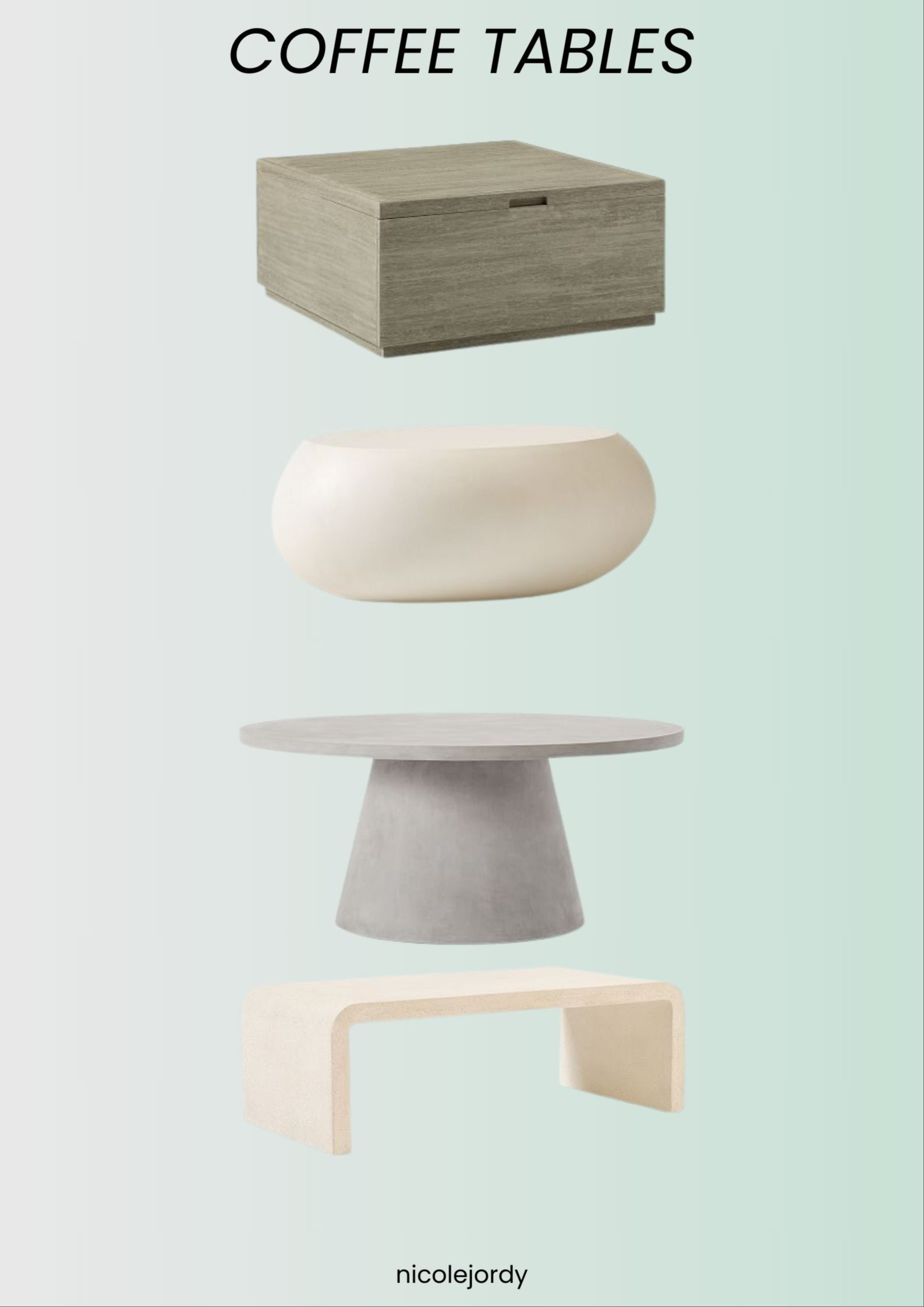 Coffee tables 

#LTKSeasonal #LTKU #LTKHome