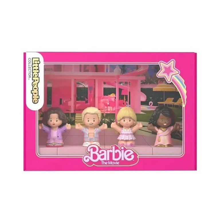 Mattel HRK97 Little People Collector Barbie: The Movie Special Edition Set - Walmart.com | Walmart (US)