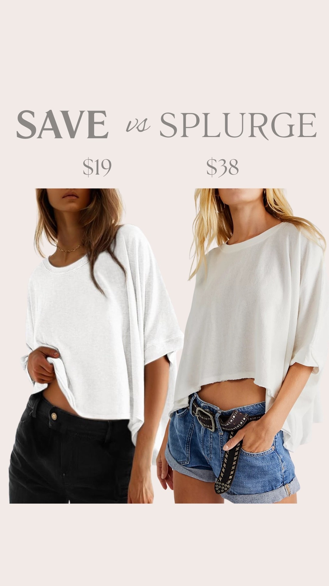 Save vs splurge

#LTKdayinmylife #LTKmomlife #LTKootd