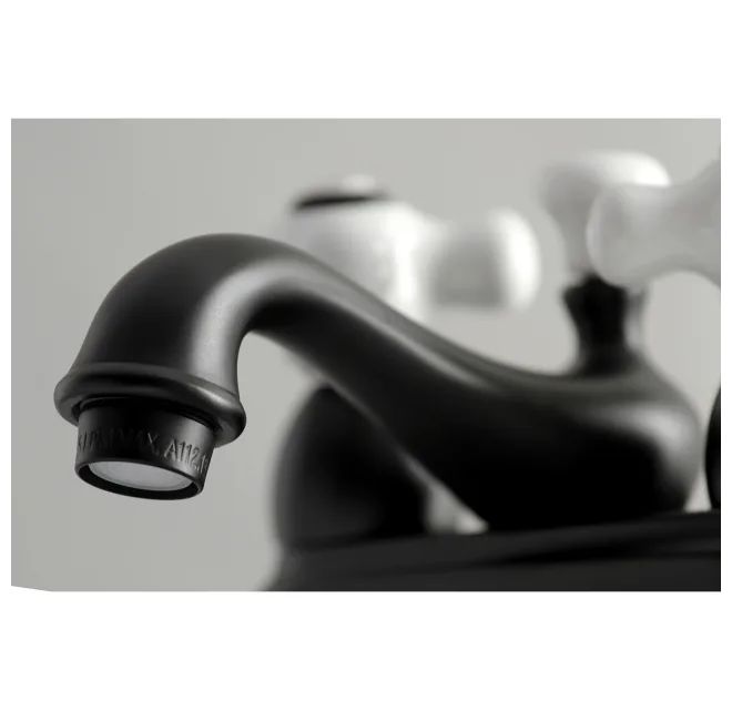 Restoration 1.2 GPM Centerset Bathroom Faucet with Pop-Up Drain Assembly and Cross Handles | Build.com, Inc.