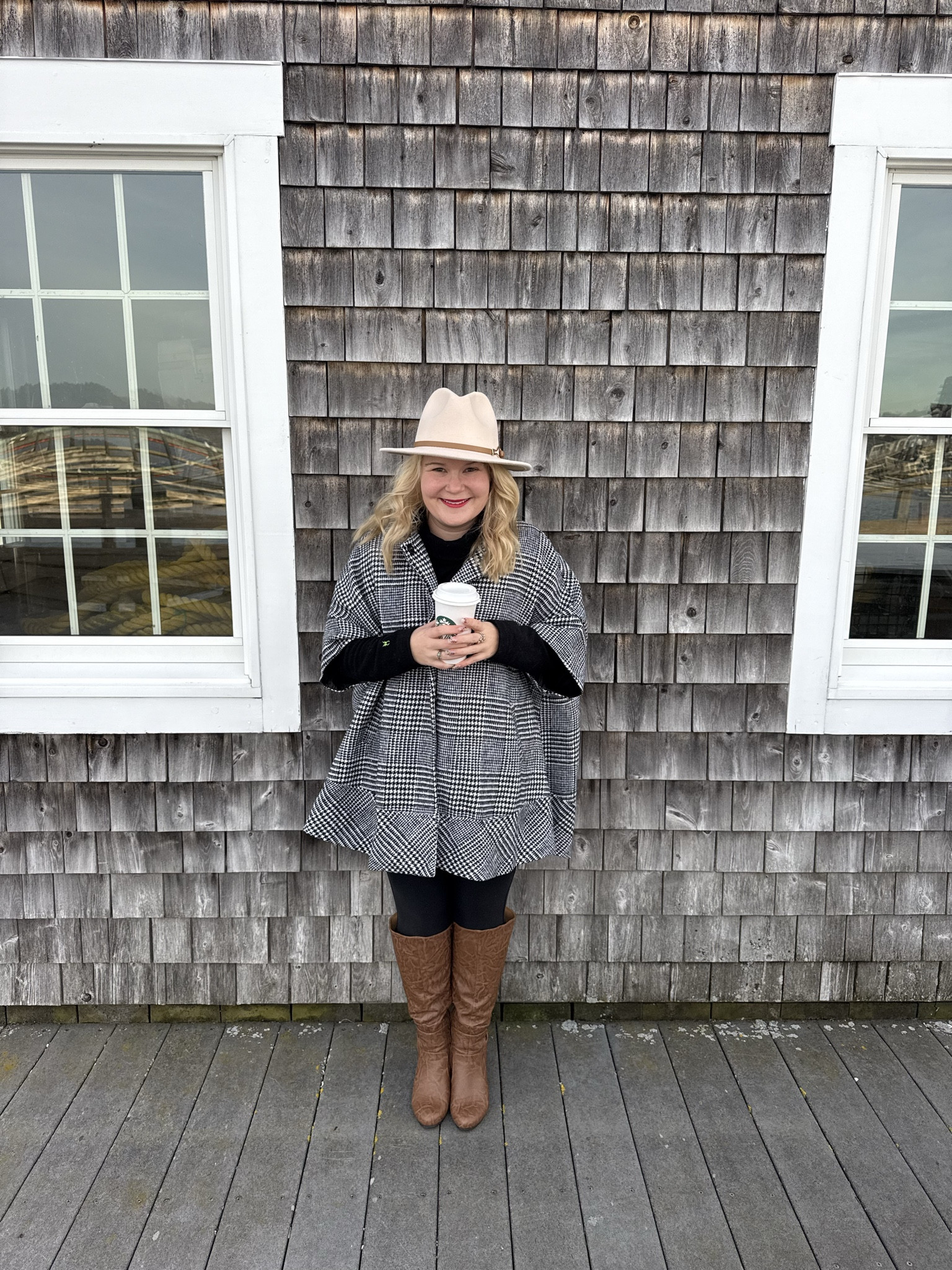 This cape/poncho is such a chic choice for outerwead. I pair it over a dudley fleece for added warmth. 

#LTKPetite #LTKActive #LTKSeasonal