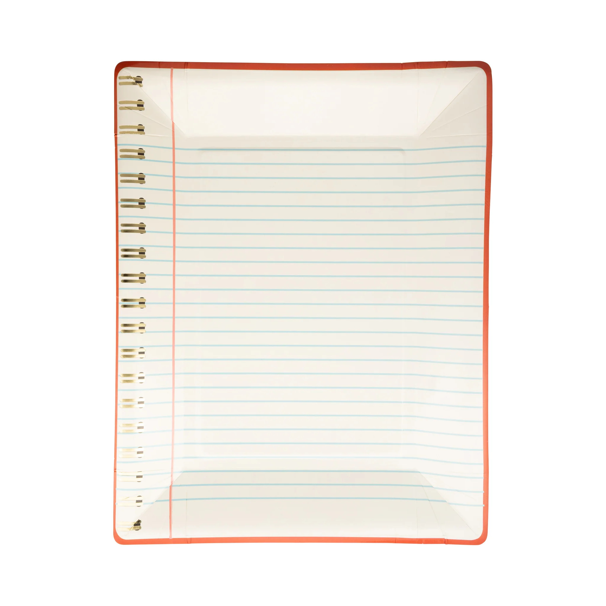 Occasions Spiral Notebook Paper Plate | My Mind's Eye