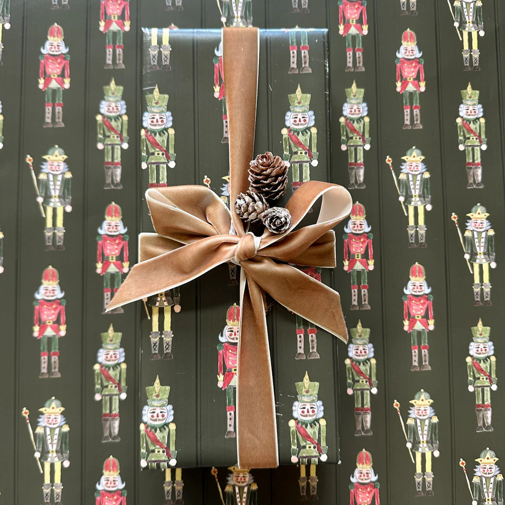 NOSTALGIC NUTCRACKER WRAPPING PAPER | Cooper at Home