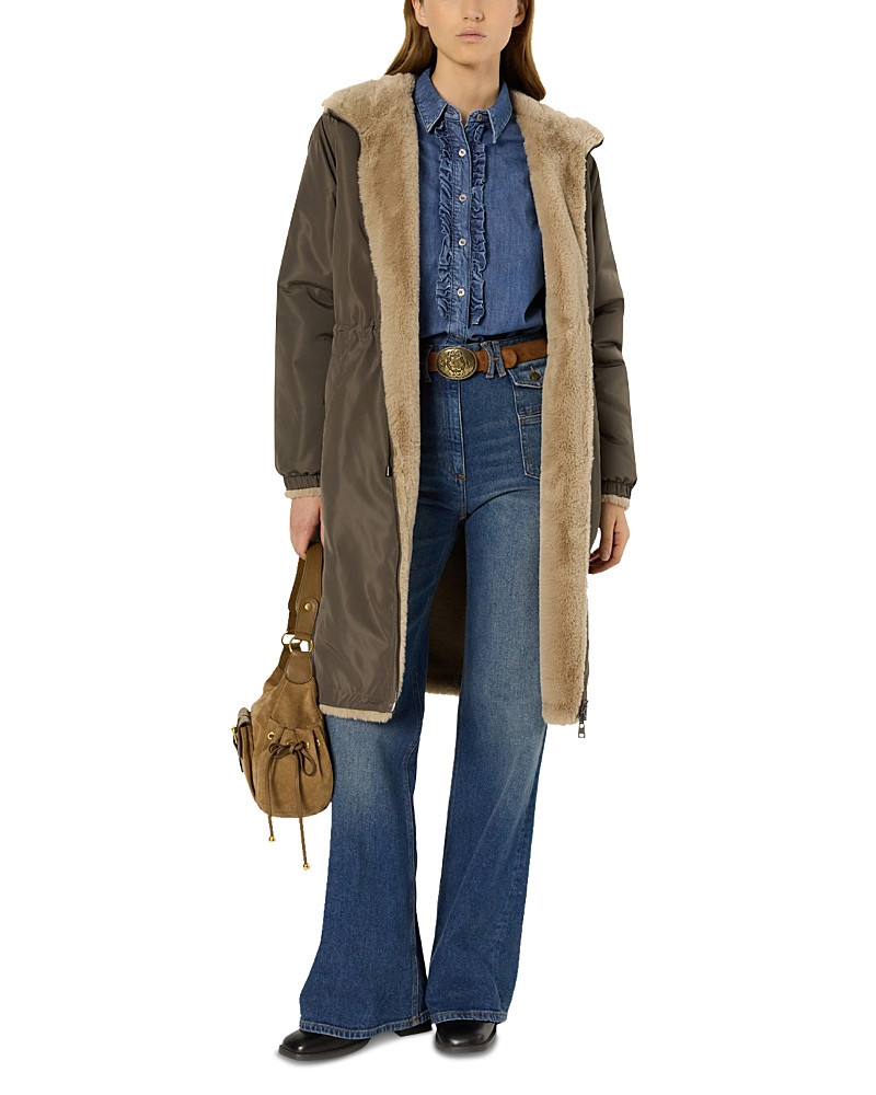 Gerard Darel Mayline Faux Fur Coat | Bloomingdale's (US)