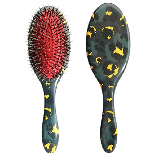 Denman Boar Bristle Hair Brush – Smoothing & Shine Enhancing for Slick Back Styles, Curl Defining & Detangling. Hairbrush with Natural Bristles for all Hair Types for Women & Men | Amazon (US)