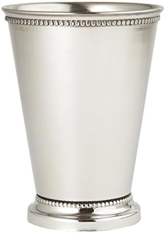 Elegance 90471 Beaded Mint Julep Cup, 4.5", Silver | Amazon (US)