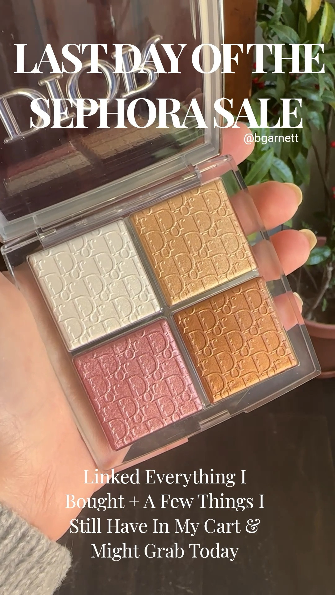 Last day to shop the Sephora sale! LinkedIn what I got and what I still might grab before the sale ends 

A great time to start your mothers or Father’s Day  gift buying (but now to save and hold into it for Mother’s & Father’s Day) 

Sephora sale | Dior blush | Dior highlight | k18 | skincare | blush | Mother’s Day gifts | gift guide | Father’s Day gifts | gifts for dad | gifts for mom 

#LTKSaleAlert #LTKWatchNow #LTKBeauty

#LTKBeauty #LTKWatchNow #LTKSaleAlert