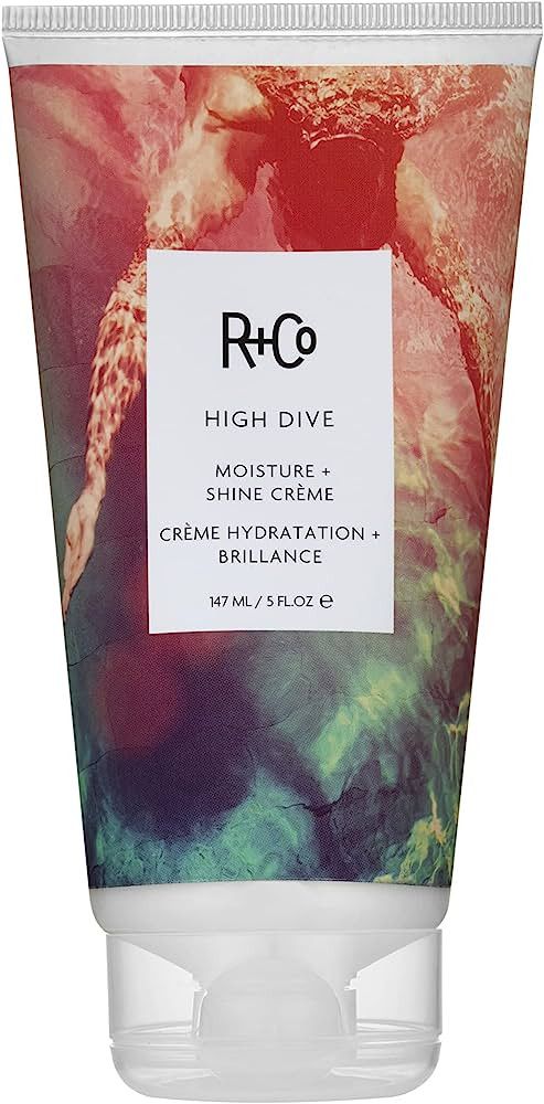 R+Co High Dive Moisture and Shine Crème | Deep Hydration + Softens + Eliminates Frizz | Vegan + ... | Amazon (US)