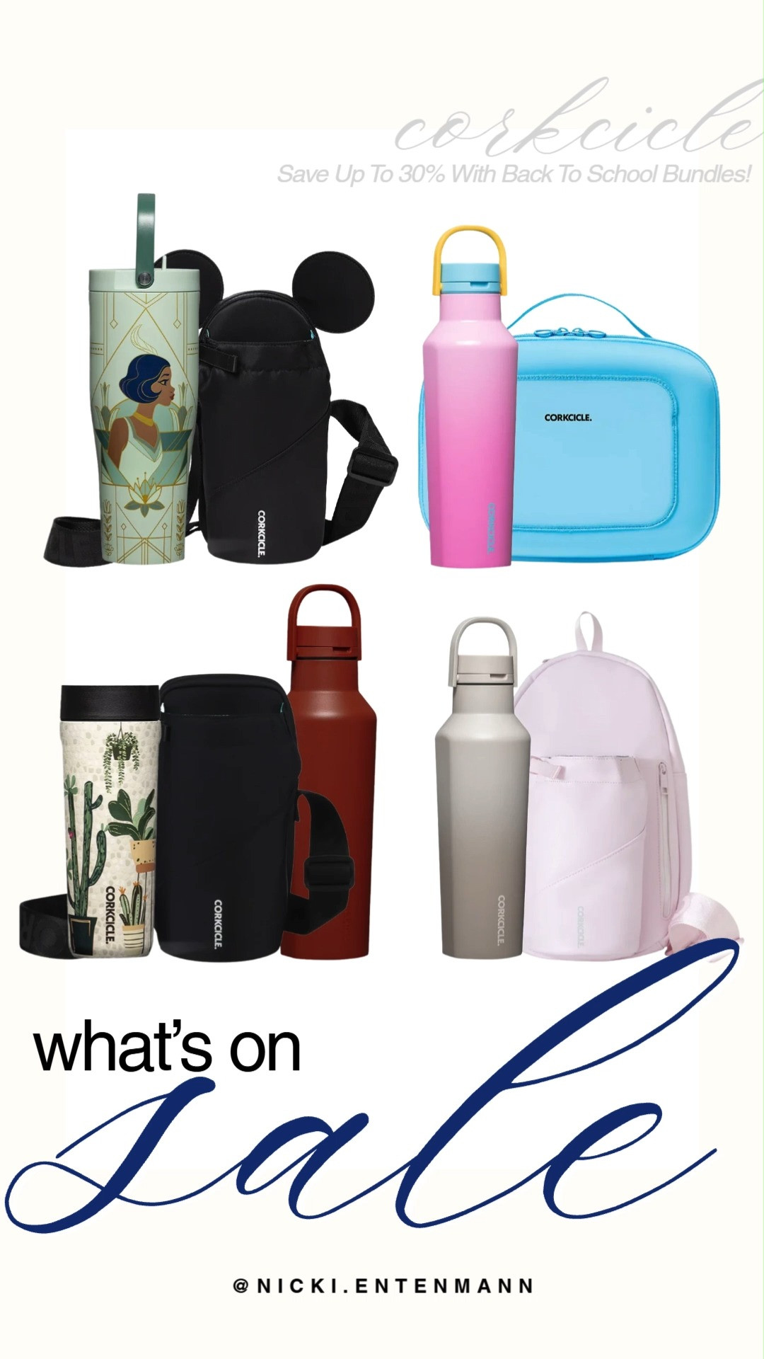 Save up to 30% on Corkcicle Back To School Bundles featuring tumblers, bottles, lunch boxes, and drinkware bags. Fun prints, bright colors, and sleek neutrals keep hydration stylish and practical all year. #corkcicle #backtoschool #backtoschoolshopping #tumbler #schoolsupplies #salealert #shoppingdeals #budgetshopping #shoppinghaul #modernliving 🥤🎒✨ 

 #LTKSaleAlert #LTKTravel #LTKKids