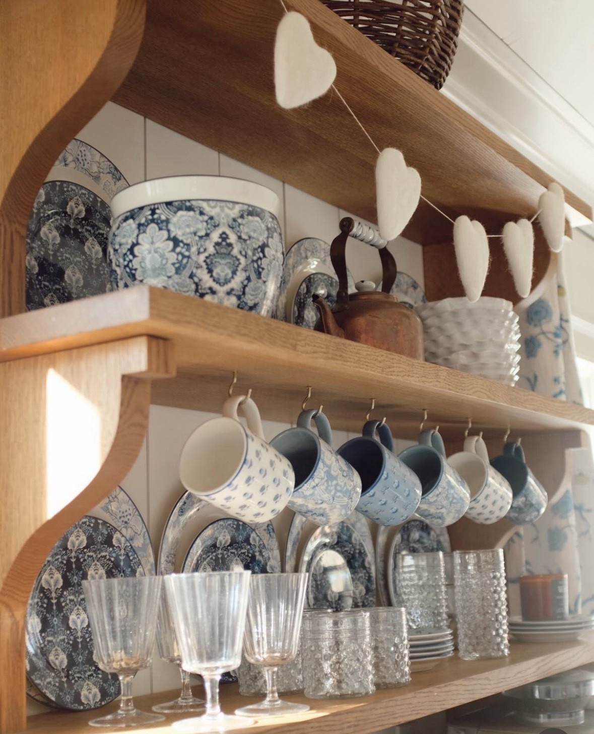 Blue and white kitchen decor. 

#LTKfoodie #LTKOver40 #LTKHome